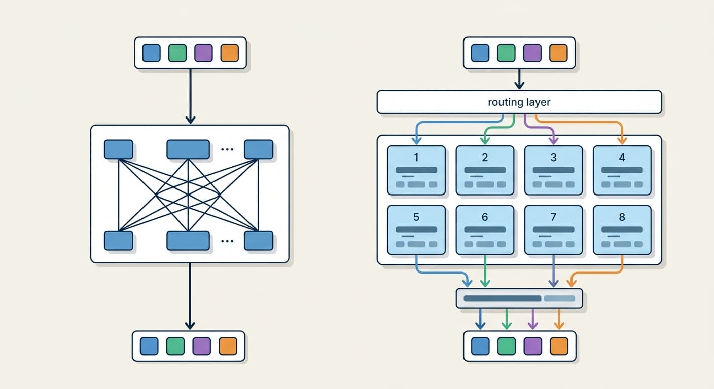Mixture of Experts Explained: How Sparse Activation Is Cutting LLM Inference Costs by 10x
