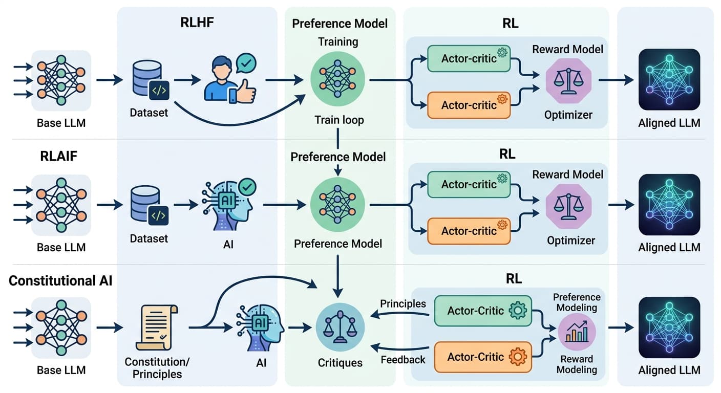 RLHF 2.0: How RLAIF and Constitutional AI Are Reshaping LLM Alignment in 2026