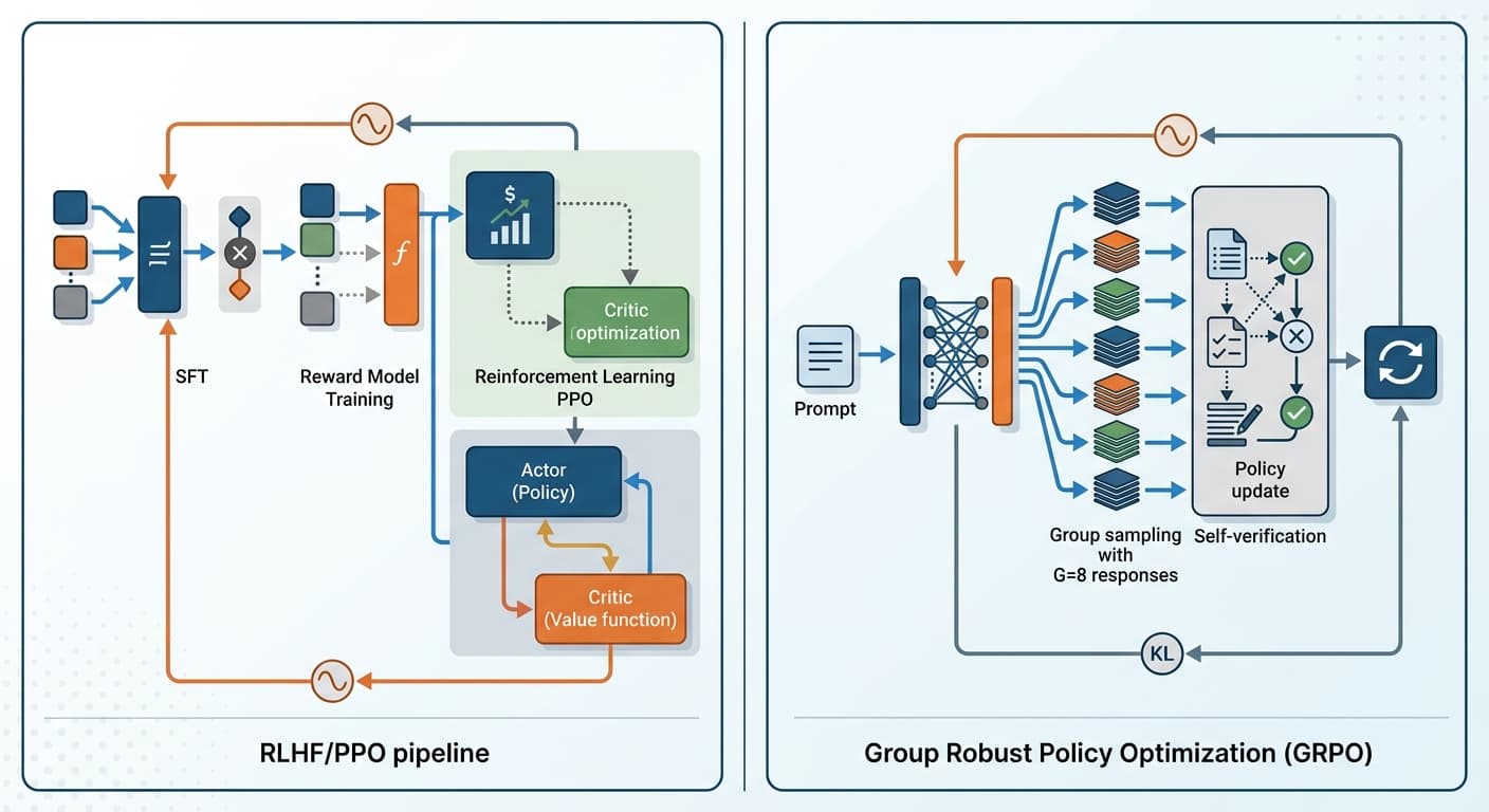 RLHF vs GRPO in 2026: A Complete Guide to LLM Alignment Methods
