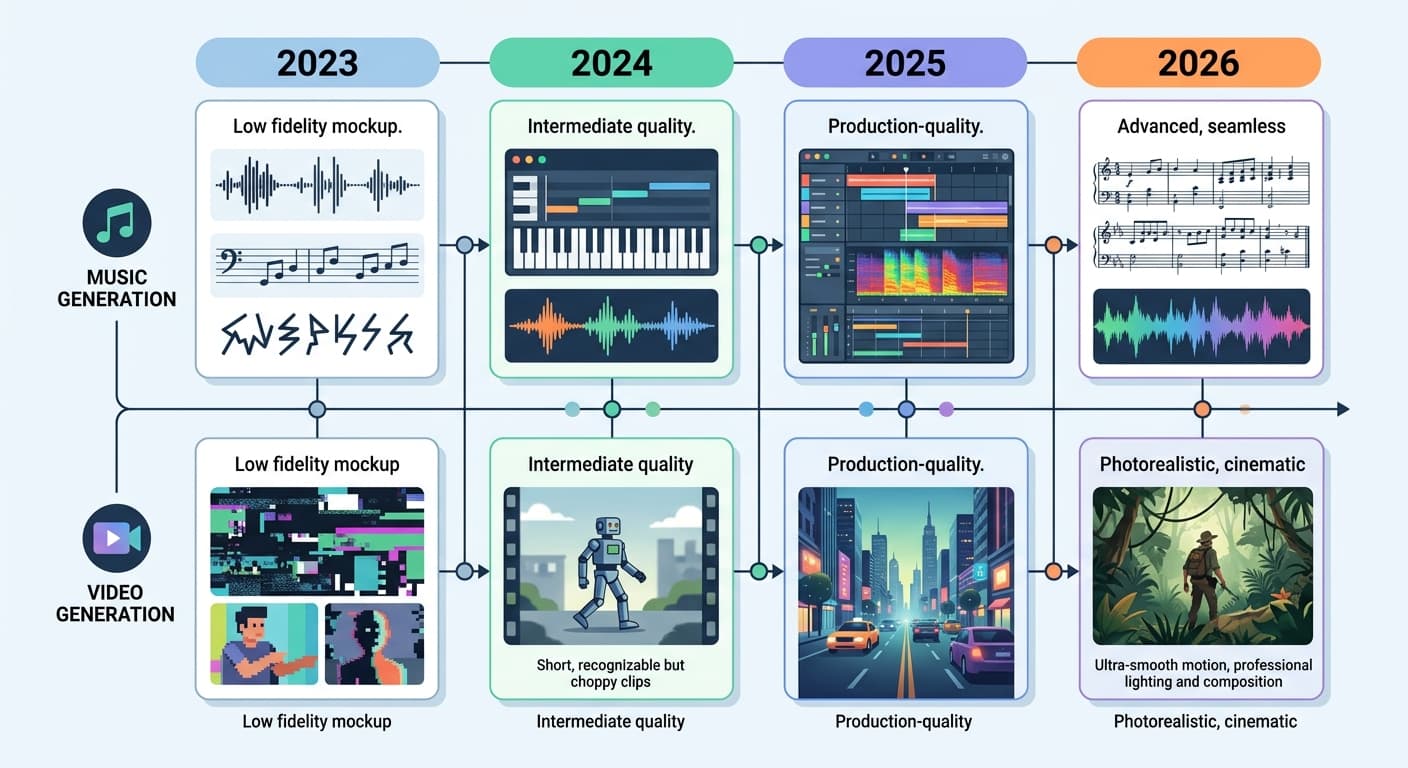 AI Music and Video Generation Reaches Production Quality: The Enterprise Playbook